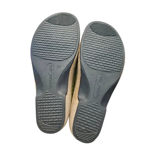 Haflinger Green Gray Wool Clogs Womens size 8 NEW TAGS - Picture 6 of 8